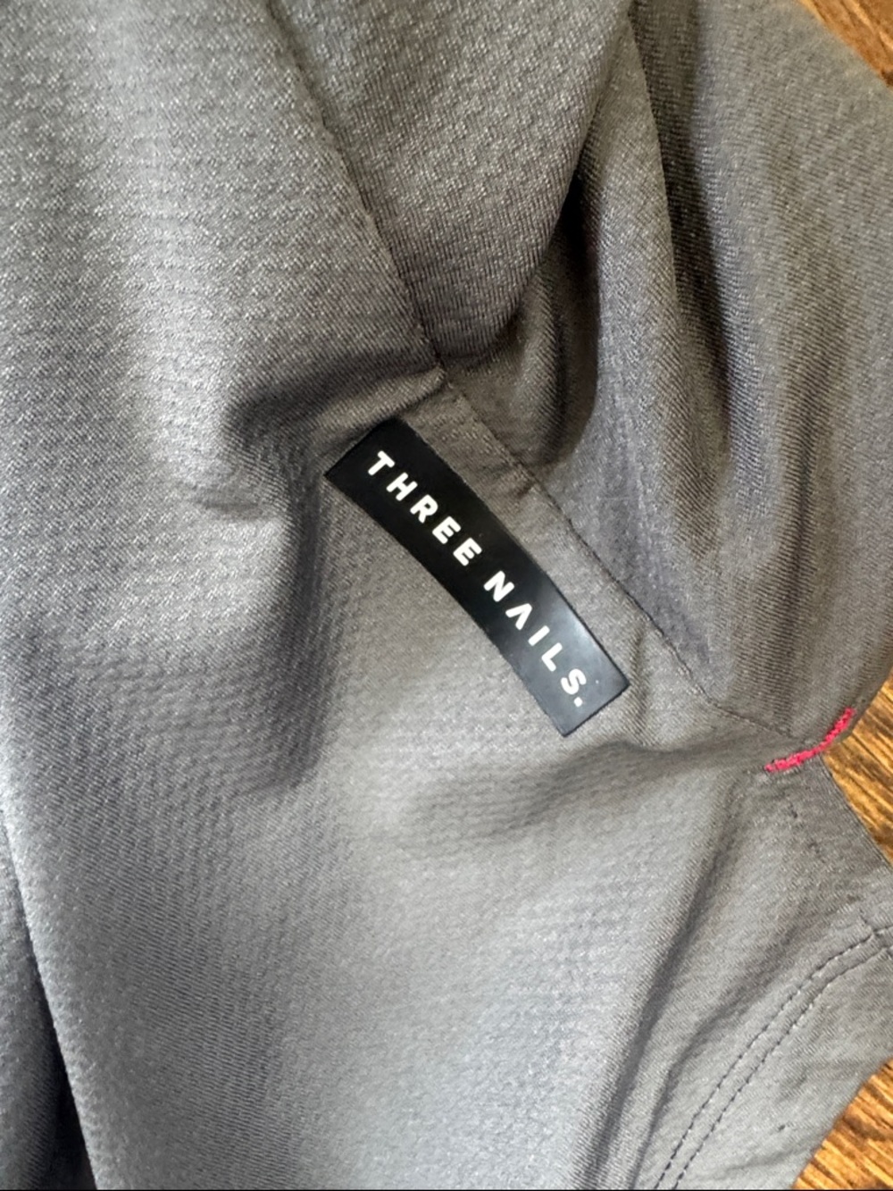 Men's Gray Performance Short Sleeve Tee - Picture 2 of 4